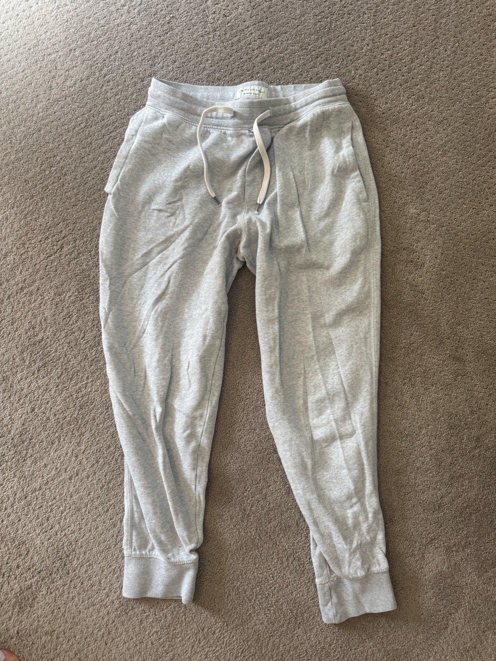 American Eagle Outfitters Light Gray Kids Sweatpants